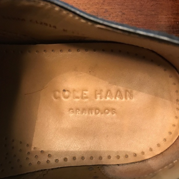 COPY - Cole Haan Mens Black wingtip Dress Shoes 11.5